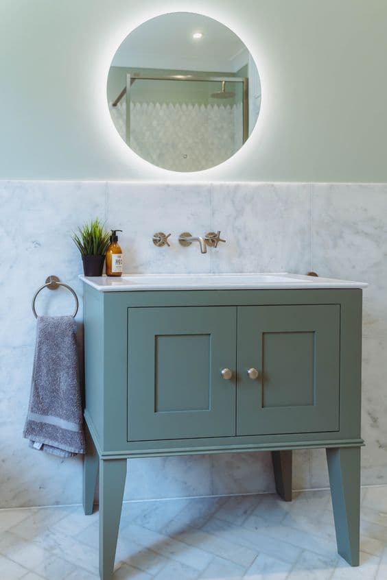 How to make a green statement in your bathroom